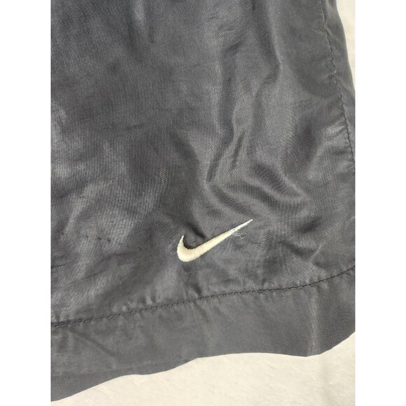 Vtg 90s Y2K Nike Mens Lined Swim Shorts Swoosh Men XXL Logo Pockets Drawstring - Picture 6 of 14